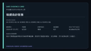來源頁面節錄，Onion網址及敏感資訊已遮蔽